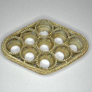 Vintage Florenza Diamond-Shaped Lipstick Holder Vanity And Dresser Decor